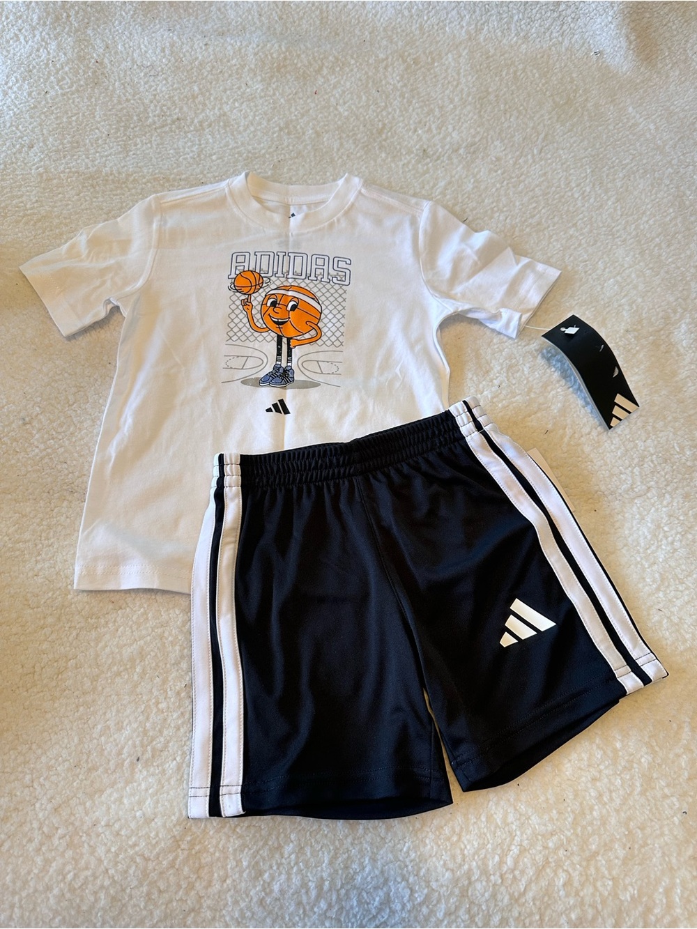 Boy’s Adidas Tee & Short Set
